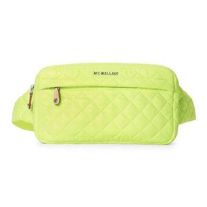 MZ WALLACE Neon Yellow Metro Belt Bag